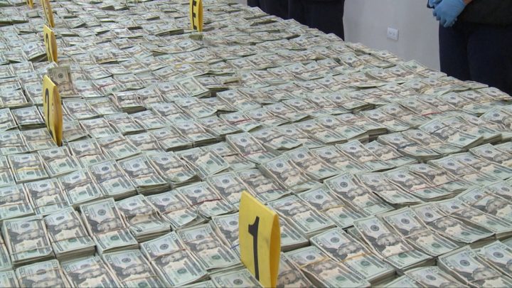 Más de 4 millones de dólares incautados en Nicaragua 