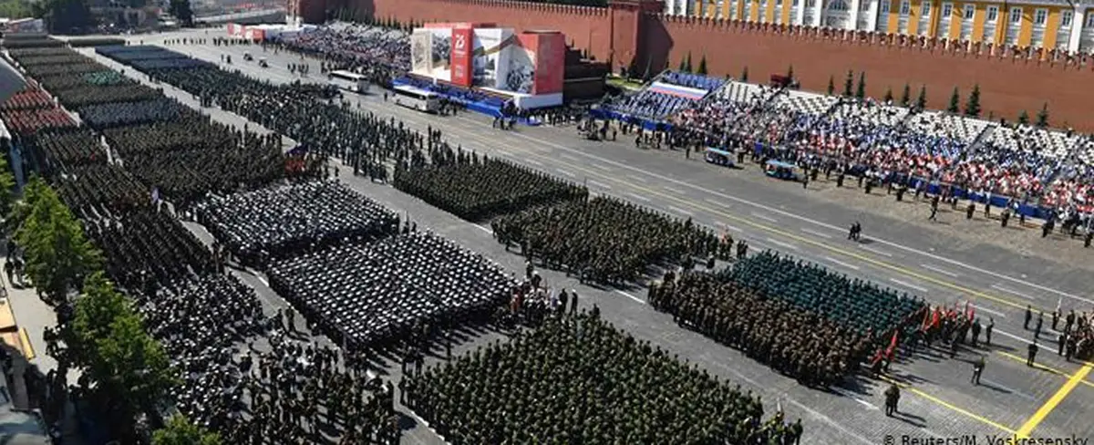 Rusia celebra victoria contra el fascismo en la Segunda Guerra Mundial