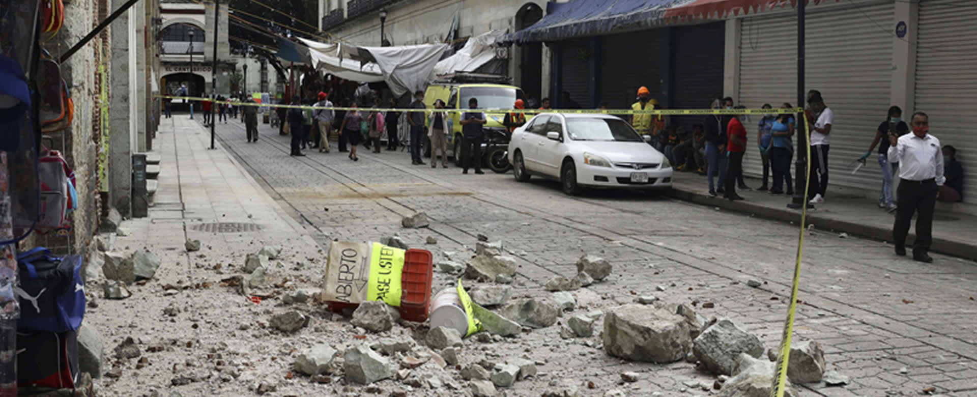 Terremoto en México deja cinco fallecidos y varios heridos