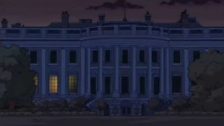 ¿El apagón en la Casa Blanca es otra predicción de Los Simpson?