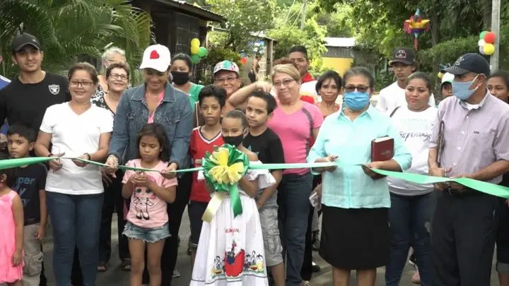 Ocho cuadras asfaltadas en honor a los héroes y mártires de Batahola Sur
