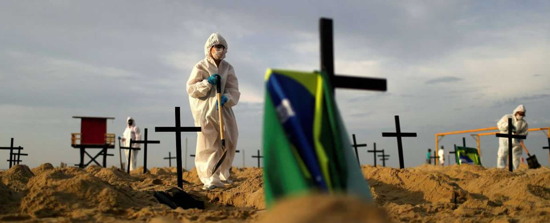 Más de un millón de casos positivos y 48 mil 954 decesos en Brasil por COVID-19