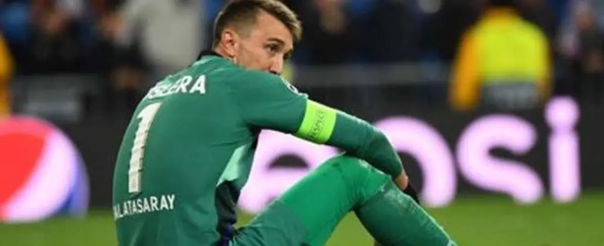 Muslera se despide de la Superliga de Turquía por una fractura en la tibia