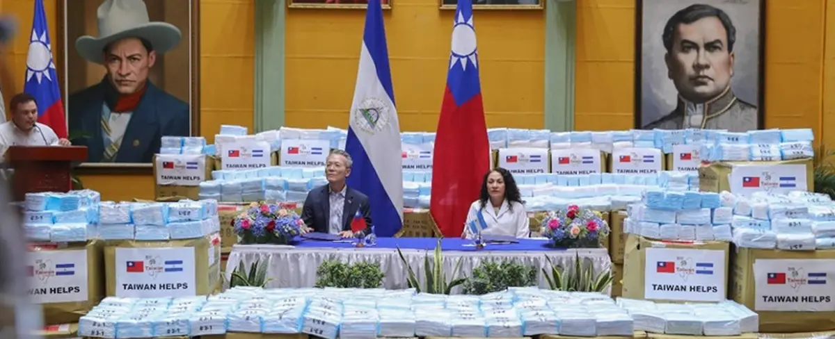 Nicaragua recibe más de 1 millón de mascarillas quirúrgicas por China-Taiwán