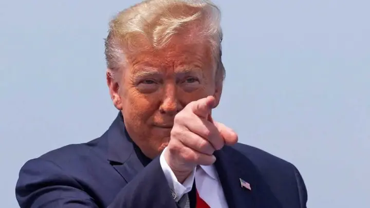 Trump amenaza con encarcelar por diez años a manifestantes en EE. UU