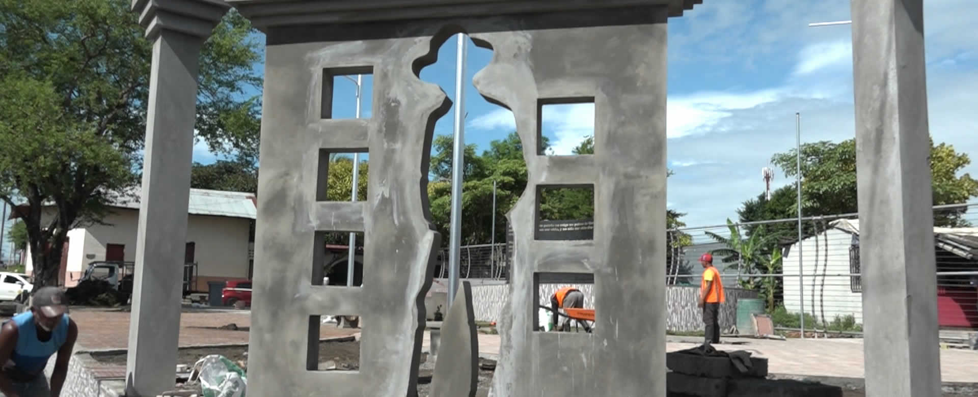 Avanza un 90% la construcción de la Plaza de la Dignidad en Nicaragua