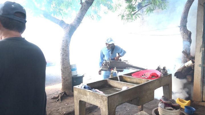 Casas del barrio Bóer fumigadas por el MINSA