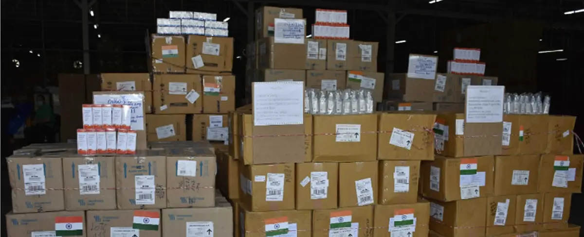 India entrega segunda donación de medicamentos a Nicaragua para combatir la COVID-19