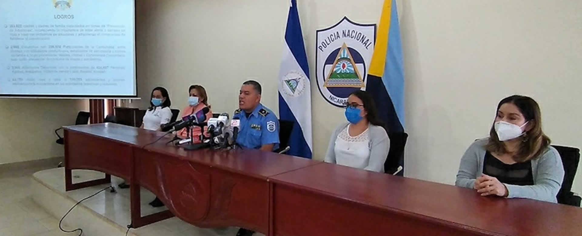 Policía brinda resultados del programa de atención a adolescencia y juventud