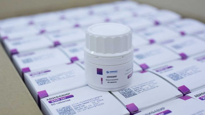 El medicamento antiviral Avifavir para el tratamiento de covid-19