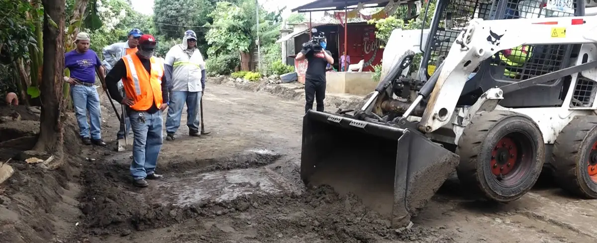 Programa Calles para el Pueblo avanza en la Comarca Santo Domingo