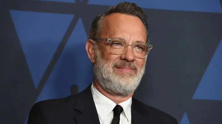 Tom Hanks en ceremonia de premios.