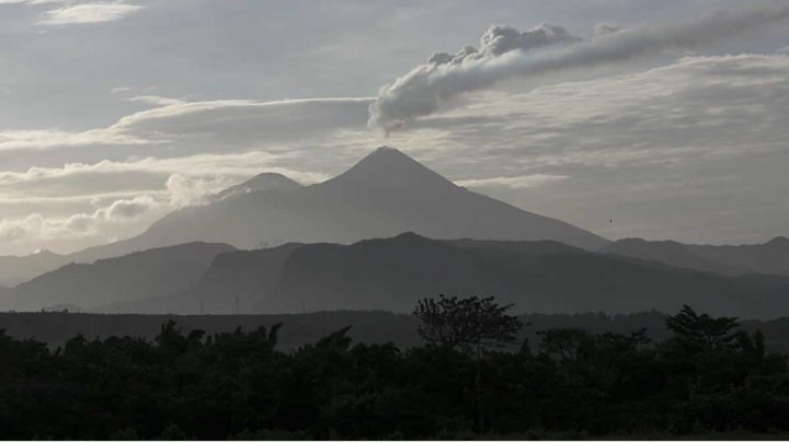 Volcán Pacaya en Guatemala.