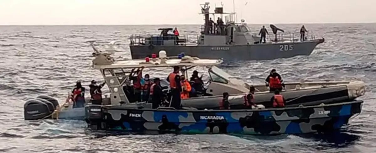 Fuerza Naval Caribe da seguimiento a fenómeno meteorológico