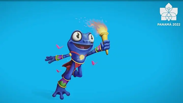 "Parita" mascota oficial de los&nbsp;Juegos Centroamericanos Panamá 2022