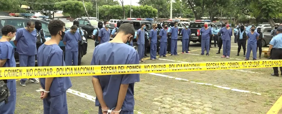 Policía de Nicaragua captura a 99 delincuentes en un fuerte operativo