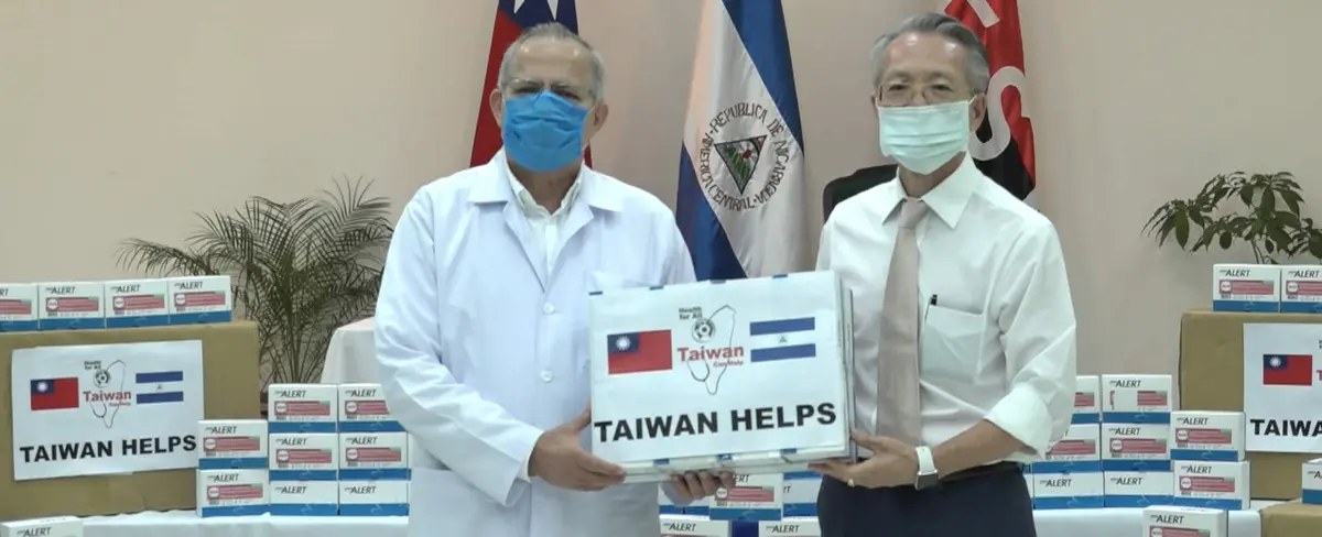 China-Taiwán dona 10 mil reactores rápidos a Nicaragua para detectar la COVID-19