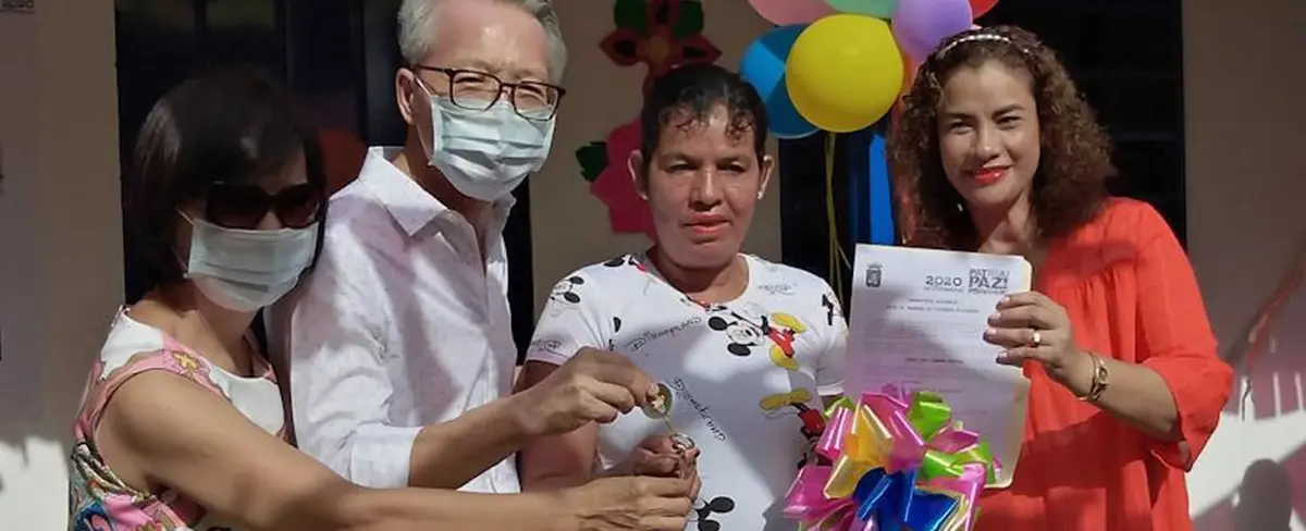 ALMA entrega la vivienda digna 321 en el barrio Quinta Nina