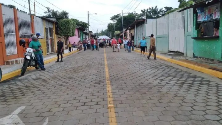 Alcaldía de Nindirí invierte seis millones de córdobas en adoquinado