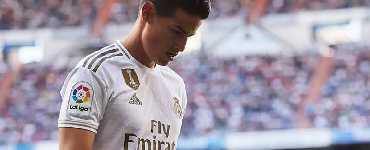 James Rodríguez separa sus caminos del Real Madrid
