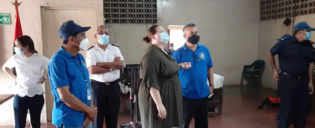 Ministra del MIGOB verifica funcionamiento de dependencias en Chontales