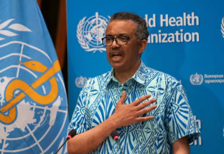 El director general de la Organización Mundial de la Salud (OMS), Tedros Adhanom Ghebreyesus.