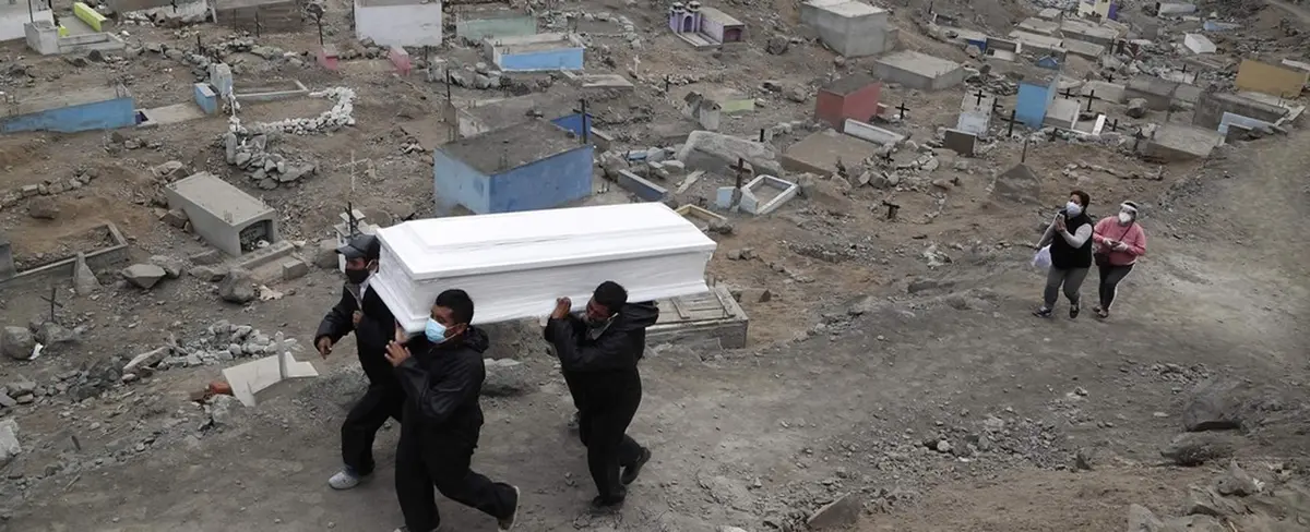 Perú alcanza tercer lugar con mayor número de muertes por COVID-19