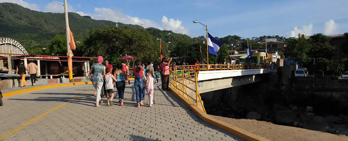 Puente vehicular en Matagalpa garantiza tránsito ágil y seguro
