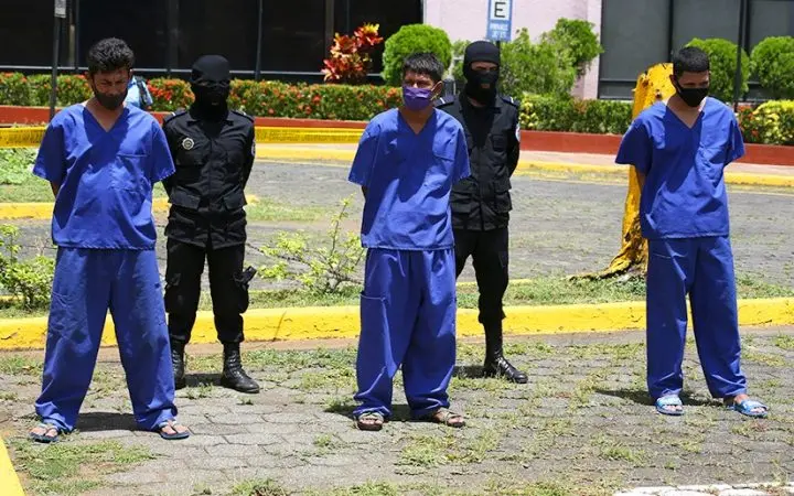 Policía captura a los autores de un homicidio en Managua