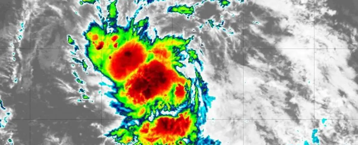 Depresión tropical 14 puede convertirse en tormenta en su paso por el Caribe