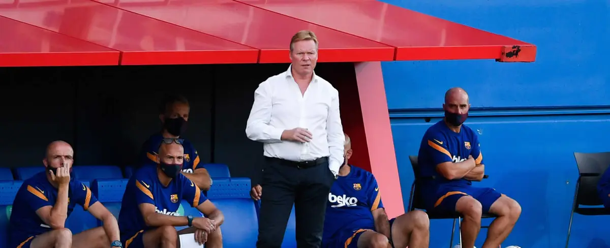 Koeman se estrena en el Barcelona con victoria ante el Nàstic