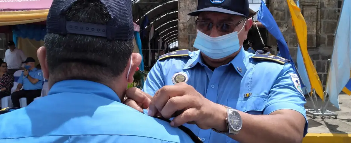 Oficiales ascendidos en Masaya reafirman su compromiso con la patria