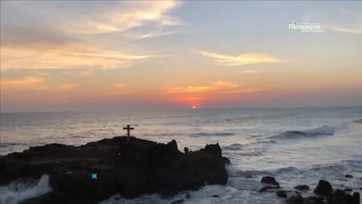 Playa Las Peñitas en León Nicaragua.