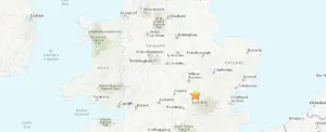 Registran sismo en condado de Buckinghamshire, Reino Unido