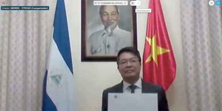Nuevos embajadores presentan virtualmente Copias de Estilo a Nicaragua