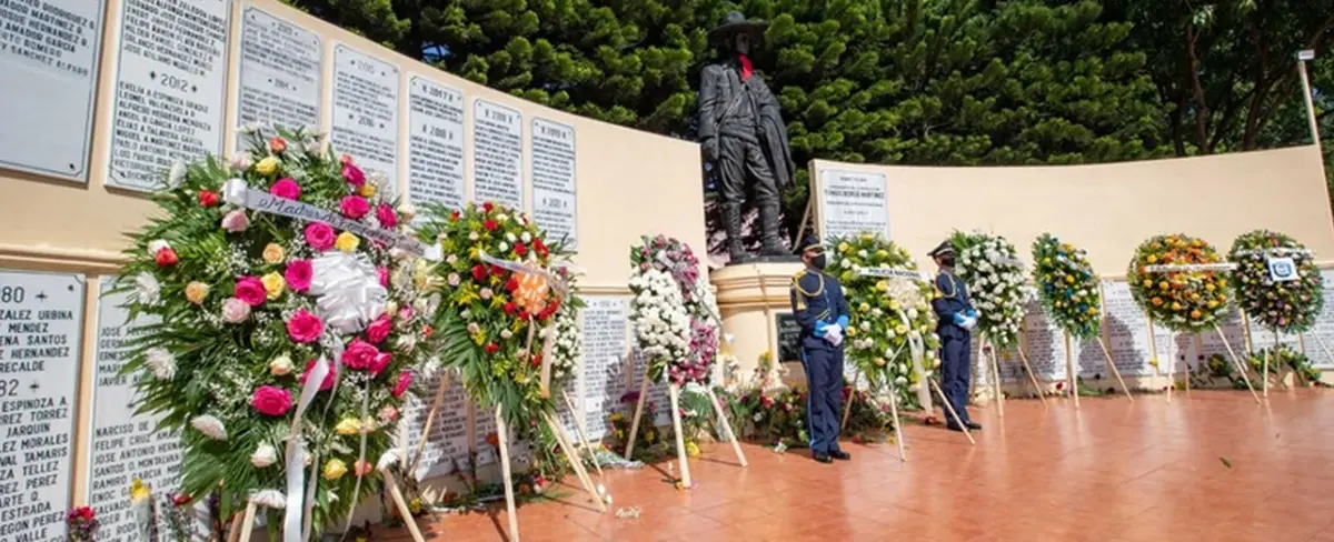 Policía de Managua rinde homenaje a los “Héroes de la Paz y Seguridad”