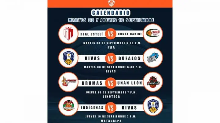 calendario de juegos LSB