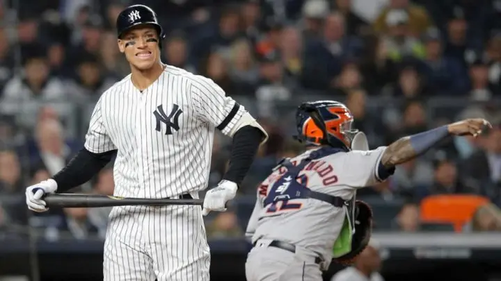 Aaron Judge se poncha y se lamenta