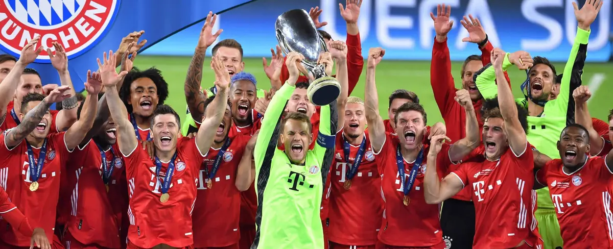 No hay quién detenga al Bayern Múnich, los bávaros levantaron la Supercopa de Europa