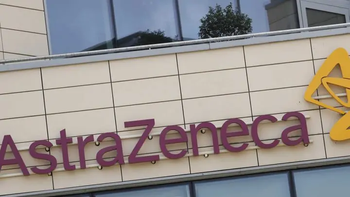 Fachada del edificio de la farmacéutica AstraZeneca