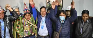 Luis Arce promete la "unidad de Bolivia" con un programa sin odio