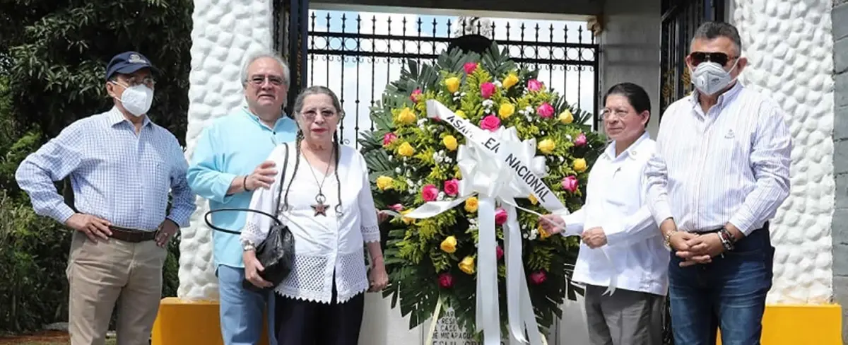 Asamblea Nacional rinde homenaje al General Benjamín Zeledón por su natalicio