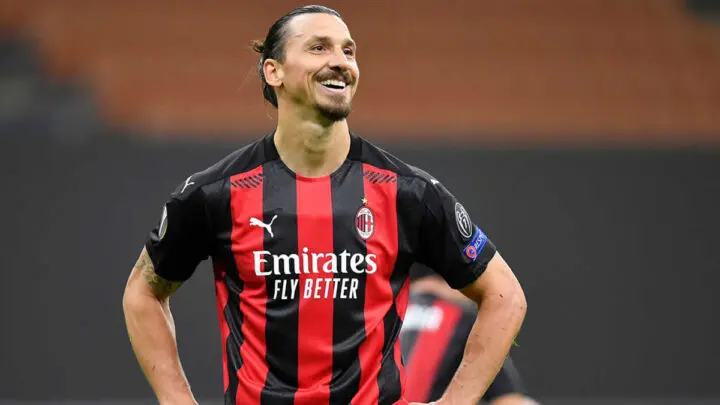 Zlatan Ibrahimovic durante un partido contra el Sparta Praga en San Siro, Milán (Italia).
