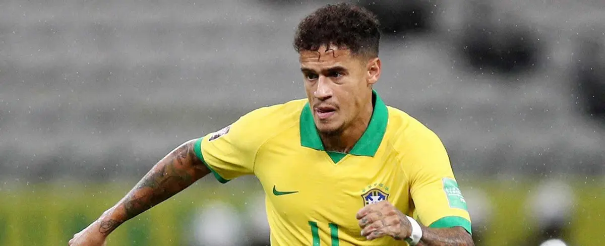 Dan de baja a Coutinho por lesión en el muslo izquierdo
