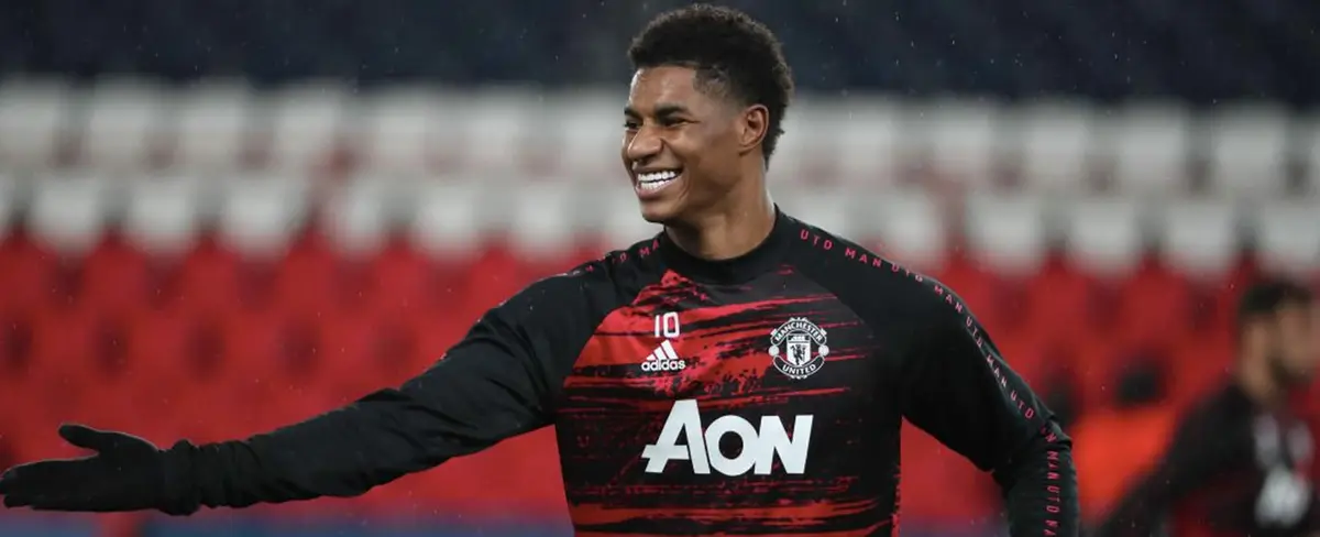 Manchester United apoya campaña de Rashford para luchar contra el hambre infantil