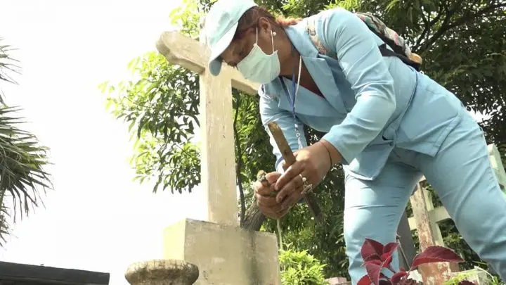 Brigadista del MINSA realiza planes de acción en contra los mosquitos.