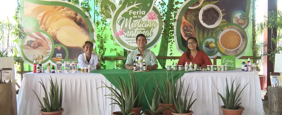 Parque de Ferias ofrece productos naturales para aliviar dolencias