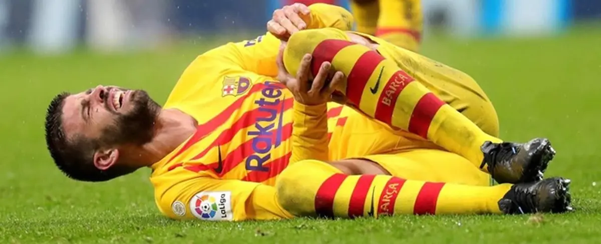 Barcelona confirma lesión de Gerard Piqué, tras derrota ante el Atlético