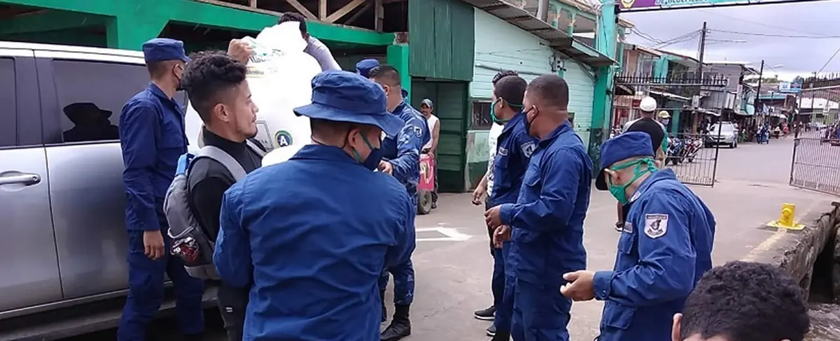 Ejército traslada ayuda humanitaria a la Costa Caribe Sur