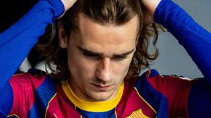 Antoine Griezmann, delantero del Barça, muestra su rechazo al racismo.